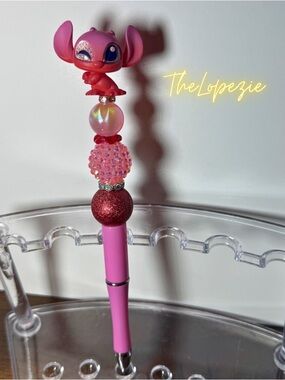 Handmade Angel Beaded Pen